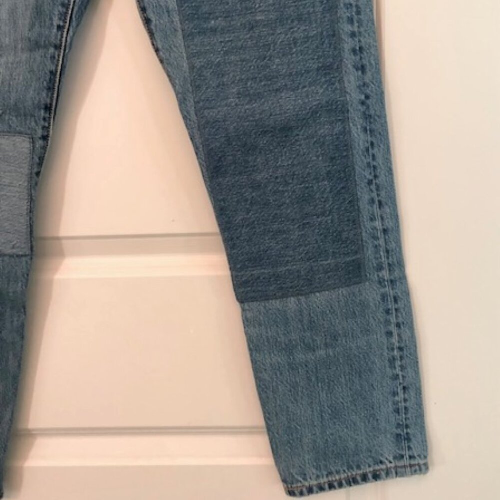 NWT Levi's 501 CT Denim Jeans Waist 24" Inseam 32" Cropped - Picture 12 of 15